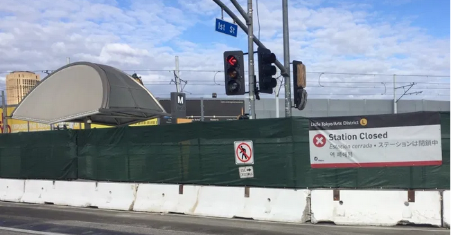 Little Tokyo Metro Station Closed; Bike-Share Helps Bridge Two-Year Gap