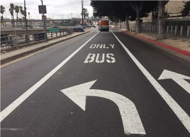 Metro and LADOT’s New Aliso Street Bus Lane, and What Comes Next?