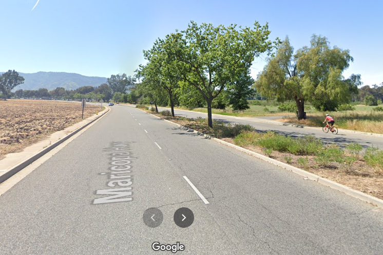 Ojai Readies a Protected Bike Lane Demonstration on a State Highway