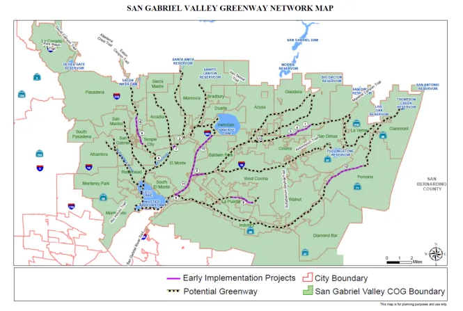 County Developing Plan to Add 138-miles of Multi-Use Paths on SGV Waterways