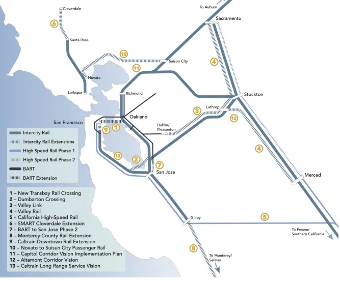Bay Area Wants More Rail