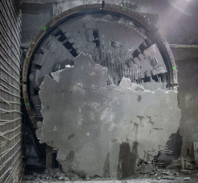 Metro Expects to Finish Purple Line Extension Section One Tunneling This Week