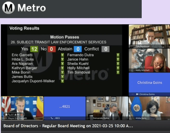Metro Board Approves $36M for Transit Policing Overruns, Plus Safety Alternatives Next Year