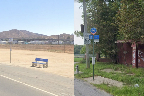 SORRIEST BUS STOPS 2021: Homeland, Calif. vs. Staten Island, N.Y.