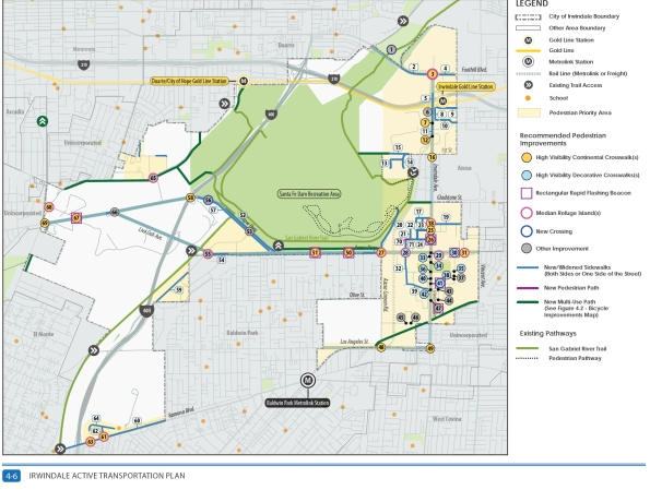 Irwindale Active Transportation Plan Envisions a Safer, More Bike- and Pedestrian-Friendly Future