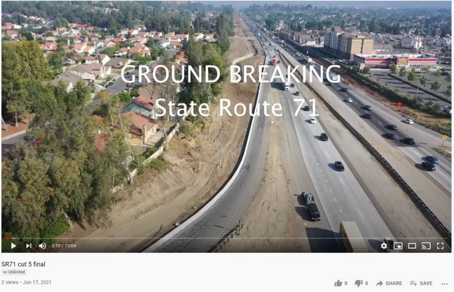 Caltrans and Metro Break Ground on 71 Freeway Widening Through Pomona
