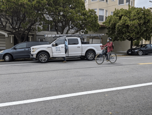 New Bike Lanes Added to Anza Street