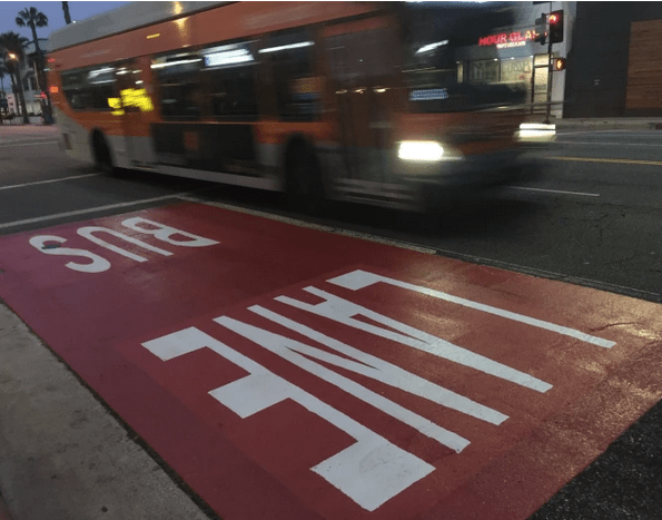 Bus Lanes Update: La Brea, Olive/Grand, and More Alvarado Coming Soon