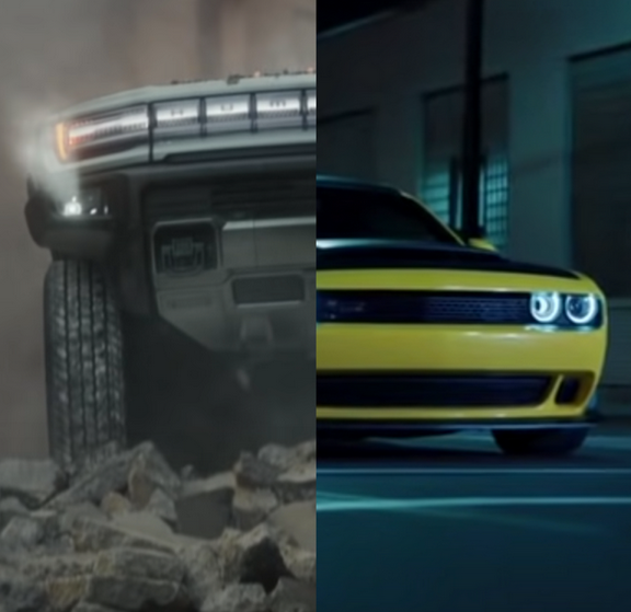 America’s Most Toxic Car Ads: Hummer EV vs. Dodge Demon