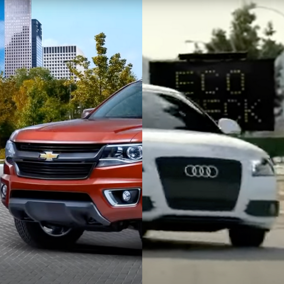 America’s Most Toxic Car Ads: Chevy Colorado vs. Audi A3
