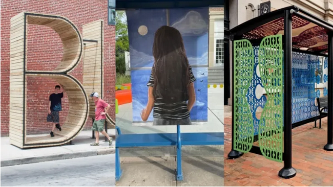America’s Best Bus Stops Round 1: Public Art Meets Public Transit