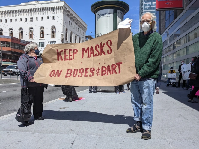 Activists Want Transit Masking to Continue
