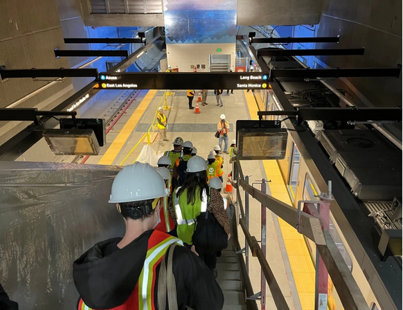 Preview of L.A. Metro’s Nearly Completed Regional Connector Subway
