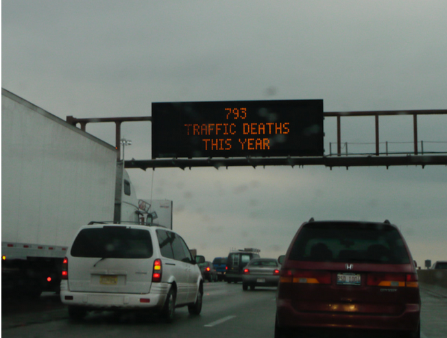 Study: Distracting Roadside Safety Billboards May Cause 17K Crashes a Year