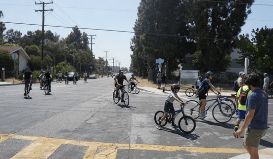 Avocado Heights Activists Hitch Horses, Take to Bikes for Toxic Tour