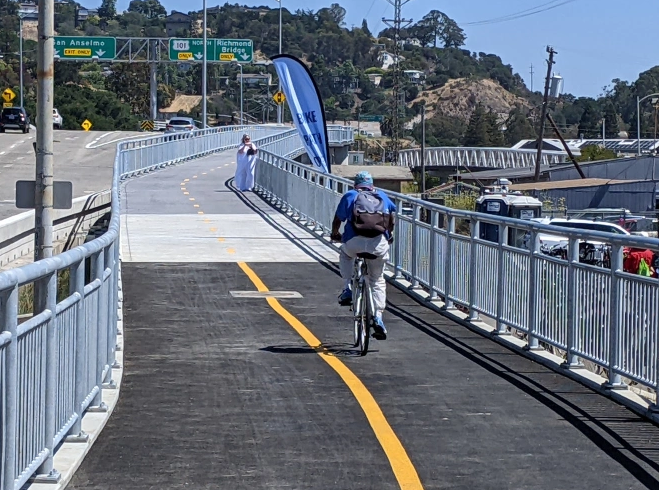 New Bike and Ped Path over Corte Madera Creek