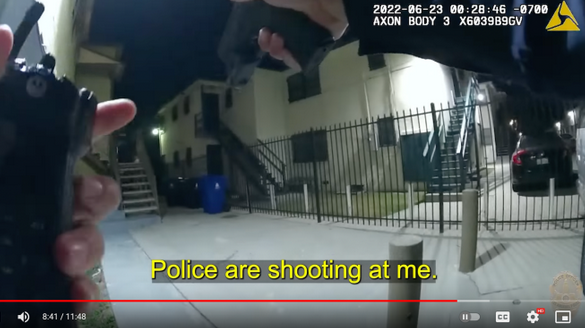 LAPD Shoots at, Misses, then Tries to Charge Unarmed Black Man with Assault with a Deadly Weapon