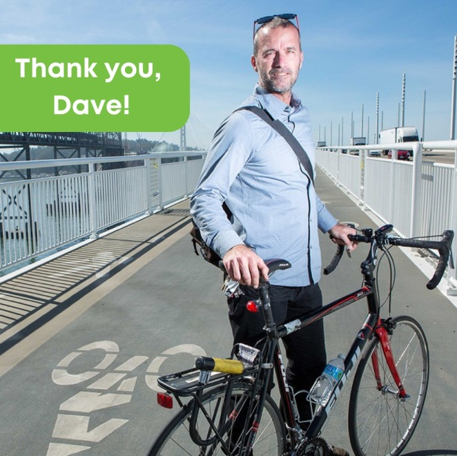 Streetsblog Thanks Bike East Bay’s Dave Campbell