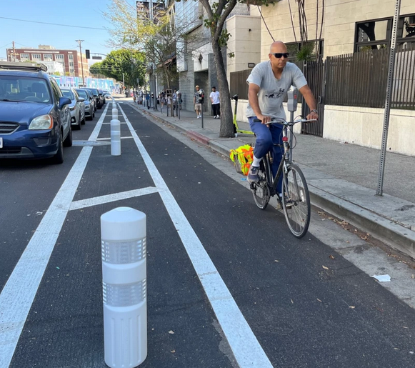 Eyes on the Street: Downtown L.A. Bikeways