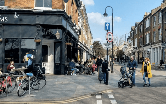 Cycling Through COVID-19: London