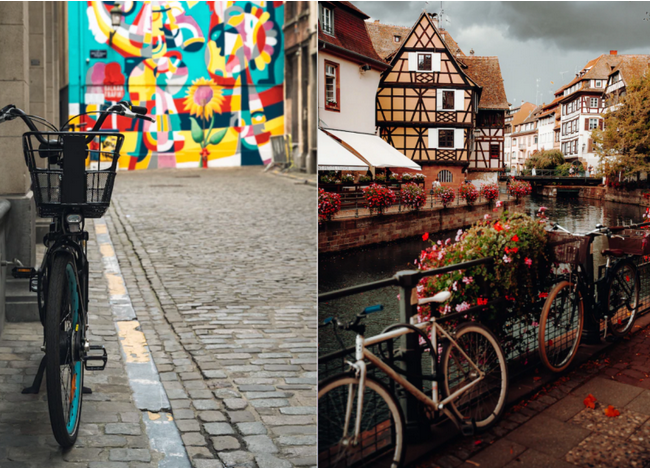 Cycling Through COVID-19: Brussels and Strasbourg