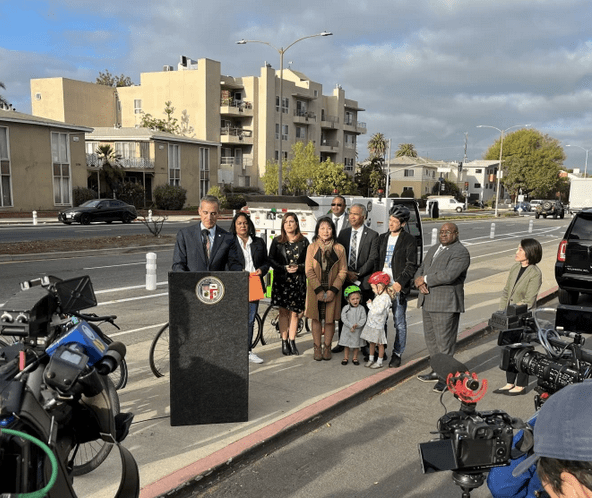 Garcetti Announces New ‘BLAST’ Bikeway Implementation Initiative