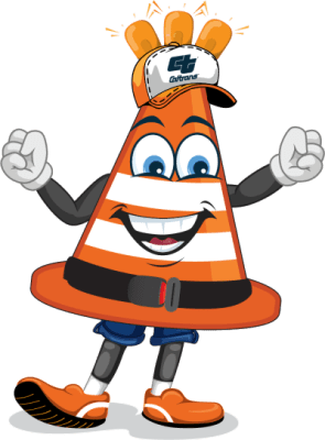 Will Caltrans Safety Cone Mascot Save Lives?