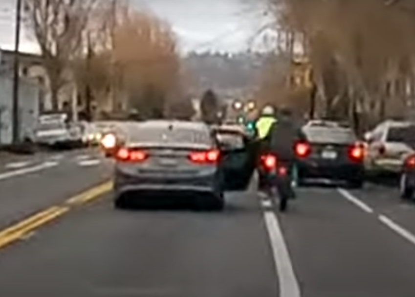 Sociopaths Intentionally Door East Bay Cyclists