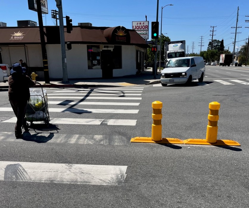Eyes on the Street: Anti-Street-Racing Treatment at Polk and Glenoaks in Sylmar