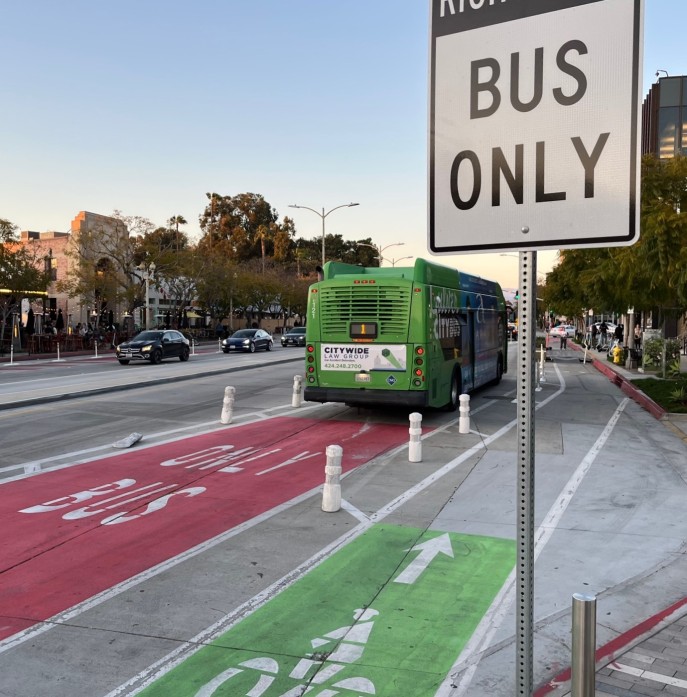 Showdown Looms Over Successful Culver City Bus/Bike/Walk Improvements