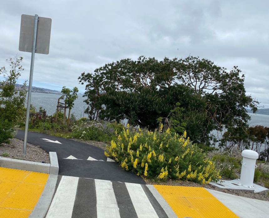 Bike Path to San Francisco Via Treasure Island Is Only for the Strong and Confident