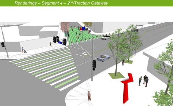 Advocates Urge Metro to Fix Botched Regional Connector Bike/Walk Facilities