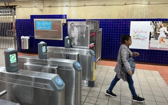 Eyes on the Station: Metro Fortified Turnstiles at MacArthur Park Station