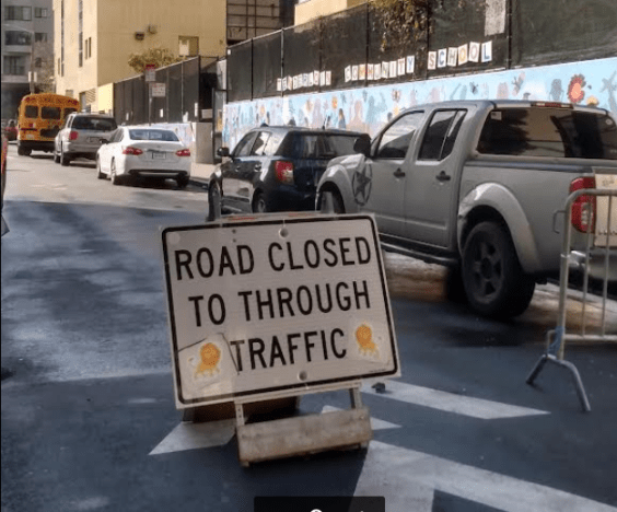 Tenderloin School-Street Project Blocked by Parking