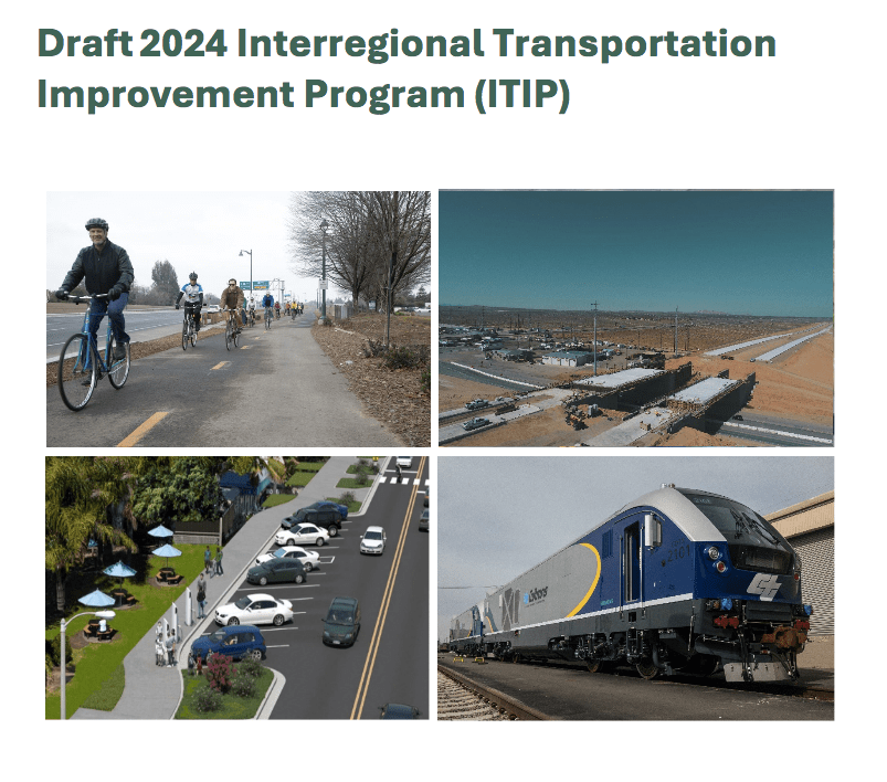 CA Is Drafting its Interregional Transportation Improvement Program and Wants Your Input