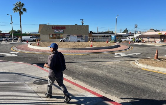 Eyes on the Street: North Hills Traffic Circle Under Construction