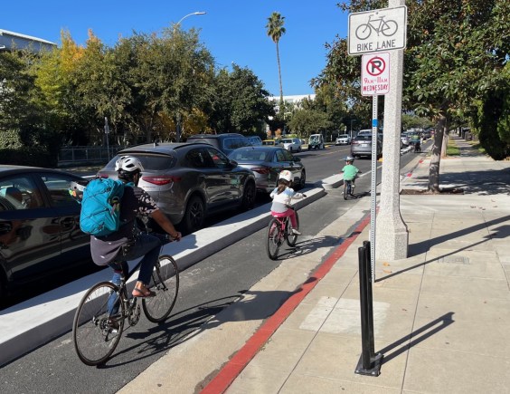 “Watch Out, Amsterdam”: Santa Monica Cuts Ribbon on Ambitious Curb-Protected 17th Street Bikeway