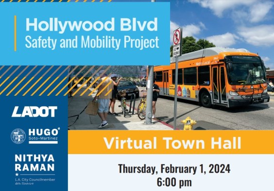 Three Upcoming Bike and Pedestrian Improvements from Hollywood to Downtown L.A.