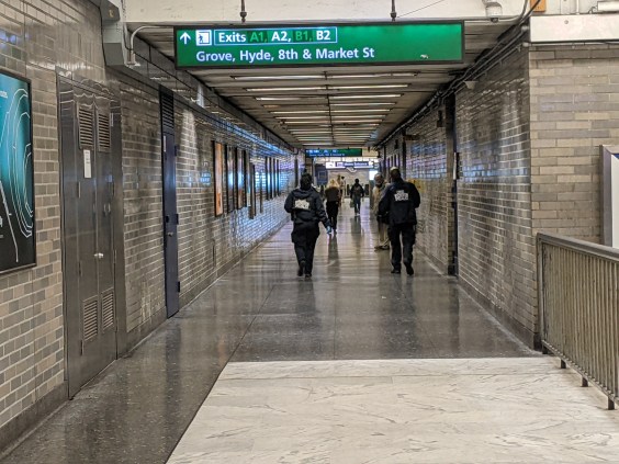 BART Celebrates Station Cleanup