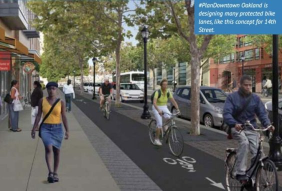 The Long Journey to the Groundbreaking of Oakland’s 14th Street Protected Bikeway