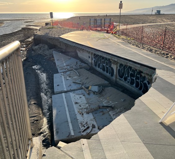 Bikeways Update: Beach Bike Path Damage, 7th Street, and More