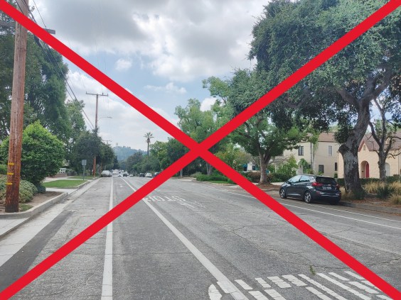 South Pasadena to Remove Bike Lanes on Grand Avenue