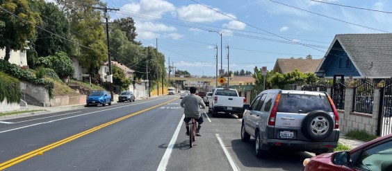 Eyes on the Street: New Lincoln Park Avenue Bike Lanes