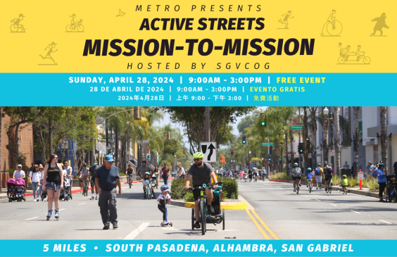 Open Streets Events Coming this Month: Mission-to-Mission and Venice Blvd