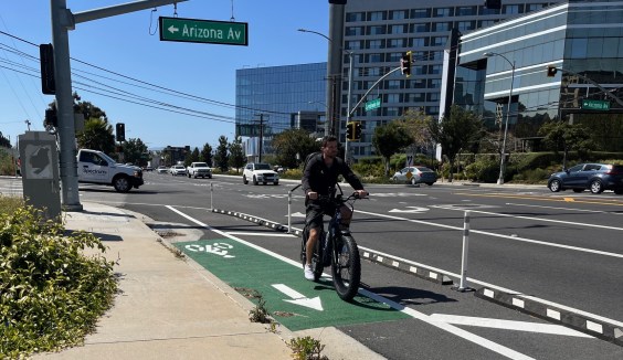 Eyes on the Street: Recent Centinela Bike Lanes in Culver City