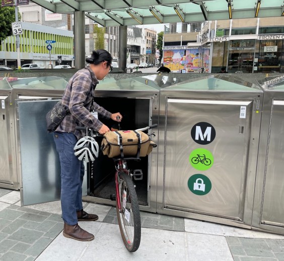 Metro Debuts New Smart Bike Lockers at Nine Stations