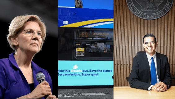 Warren’s ‘Build Green’ Act Could Give Transit the Funding Left Out of Biden’s Climate Push
