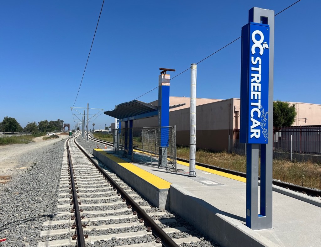 Construction Nearing Completion for OC Streetcar, Opening Expected Summer 2025