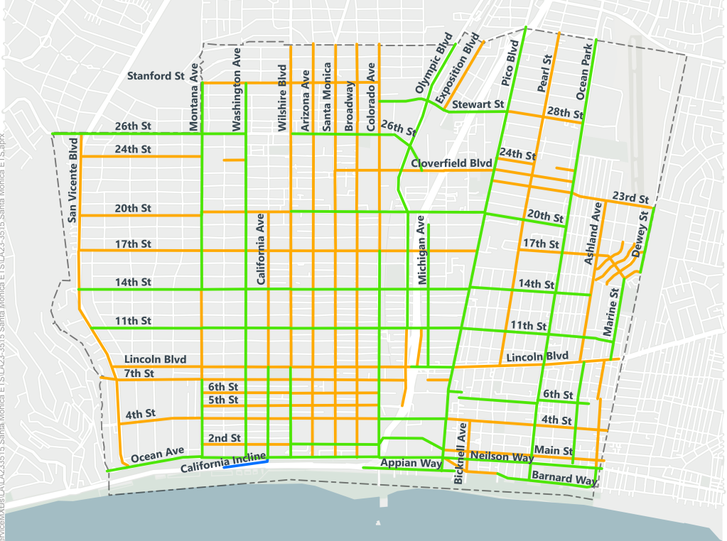 In October, Santa Monica Will Lower Speed Limits on 29 Streets – and Raise it on One