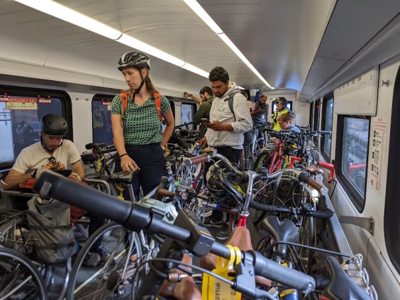 Do Caltrain’s New Trains Have Enough Bike Space?